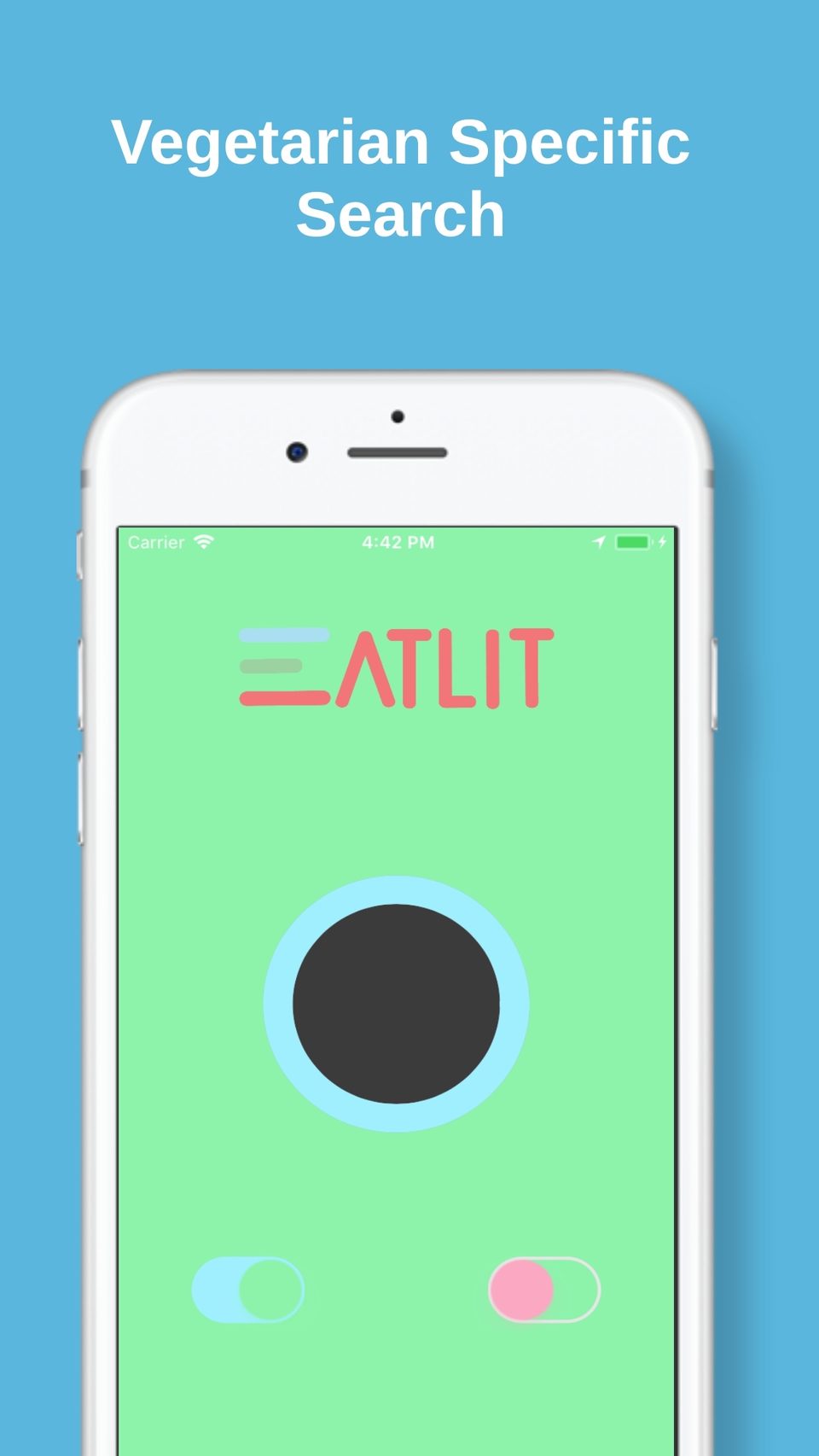 Eatlit — vegetarian search mode